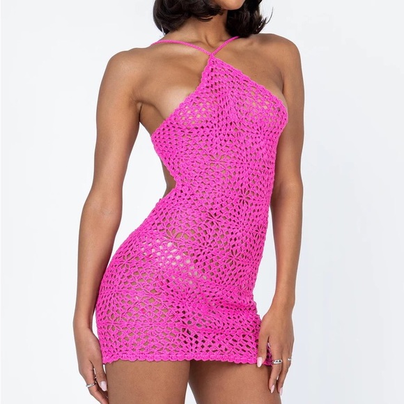 CHYARNA MINI DRESS PINK - sold out - Picture 5 of 6